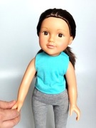 Lalka DesignaFriend 46 cm DesignaFriend brytyjska brunetka Designa Friend