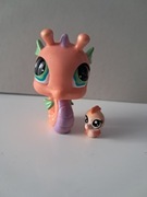 Littlest Pet Shop LPS koniki morskie 2 sztuki