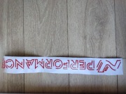 2 N Performance Naklejki samochodowe Stylizacja przedniej szyby Dekoracja 