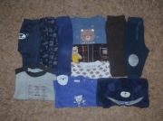 Zestaw 11szt z Misiem rozm.74