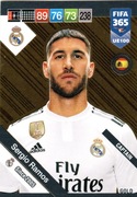 PANINI FIFA 365 2019 UPDATE SERGIO RAMOS REAL MADRYT GOLD CAPTAIN UE100