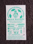 FAMEG RADOMSKO - GARBARNIA JAWORZNO 12-10-2003