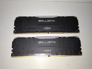 Pamięć ram DDR4 16GB 3200MT cl16 crucial ballistix RGB