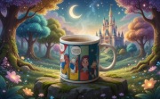 Angelica and the Bear Prince komiks prezent dla fana geeka kubek ceramiczny