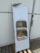 Blat nierdzewny ze zlewem dwukomorowym 2-komory 1800x610 FRANKE gastronomia