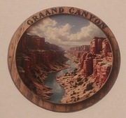 Magnes na lodówkę akrylowy Grand Canion USA Stany Zjednoczone Arizona(19).