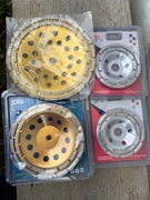 tarcze do szlifowania betonu 4 szt. + gratis