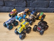 Zestaw 8x Hot Wheels Monster Truck | Darth Vader, Megalodon, Burger