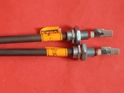 Grzałka prosta stalowa do pracy w powietrzu 800W  230V  900mm