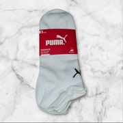 3 parySkarpetki skarpety Sneaker Puma oryginalne 43-46 białe krótkie