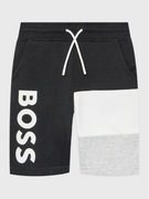 BOSS kids dresowe spodenki bermudy logo