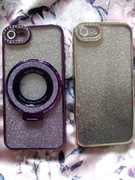 Brokatowe etui na telefon iPhone 7; 8 