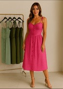 Sukienka na ramiączkach z guzikami – HIT lata 2025!