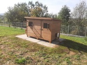 Kurnik dla kur  drewniany