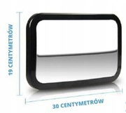 LUSTERKO SAMOCHODOWE DO OBSERWACJI DZIECKA 30x19CM