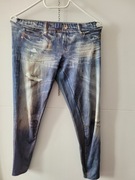 United colors of BENETTON LEGGINSY IMITACJA DENIM