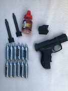 Wiatrówka Walther CP99 COMPACT + celownik laserowy, dwa magazynki zestaw