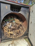 Piec na słomę , drewno, odpady zielarskie