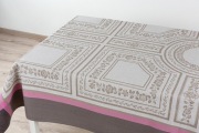 Obrus na stół 150x200 cm "Greczynka" (56% len, 44% bawełna)
