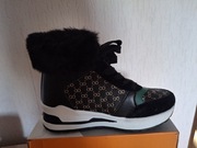 Stylowe Damskie Botki Super Wygodne Ocieplane na zimę Nowe  z Hurtowni