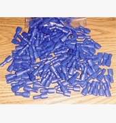 Konektory żeńskie wsuwki 6,3mm 100szt.