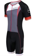Strój triathlonowy Zone 3 Lava Full Zip Short Sleeve