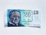 ....Banknot 20 marek Finlandia Markkaa 1993