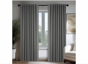 2 Zasłony 140x180cm. Zaciemniające Z Tunelem i Szelkami