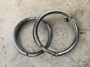 Ramki reflektorów przednich niklowane Volkswagen Garbus VW