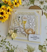 Kartka Komunijna z pudełkiem k26