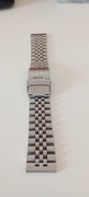 Bransoleta do zegarka 20mm pełna wzór Seiko cintizen itp 