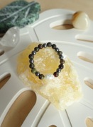 Pierścionek elastyczny Jaspis smocza krew Terahertz Perła