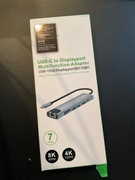 Hub USB-c 8w1 z displayport