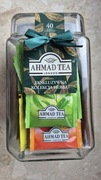 Herbata Ahmad Tea 40 szt Zestaw w szklanym słoiku