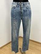 NA KD jeansy proste vintage high waist 36 denim s