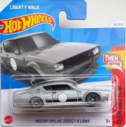 Hot Whels NISSAN SKYLINE 2000GT-R LBWK THEN AND NOW 1/10 HTC65