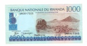 RWANDA 1000 FRANCS1998 P27B
