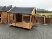 Kojec dla psa drewniany 