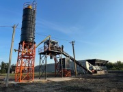 Stacjonarna betoniarnia 4BUILD Energy Tape-25 z przenośnikiem taśmowym