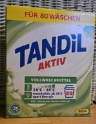 Proszek do prania uniwersalnego Tandil 80 prań z Niemiec