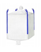 WOREK BIG BAG 90X90X125 cm  z wkładem Nasypowym i Spustowym 1000Kg NOWY 