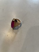 Złoty pierścionek próba 583, roz. 17