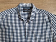 Koszula Top Secret męska długi rękaw regular fit używana krata 42/43 L