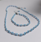 Komplet naszyjnik bransoletka 