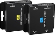 VEDINDUST HDMI Extender 60m HDMI przez Ethernet RJ45 EDID, 3D, HDCP, POC