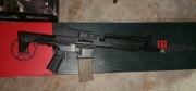 Replika M4 ASG LMG Krowa M4 Golden Eagle Wydmuszka