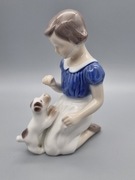 B&G Dziewczynka ze szczeniakiem 2316.