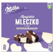 Alpejskie Mleczko śmietankowe Milka