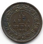 Indie 1/12 anna 1925