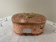 Szkatulka pudelko z miedzi